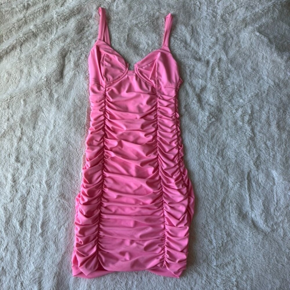 Pink Tiger Mist Dress Pink Size Medium